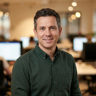 Profielfoto waarop Daniel Carter staat, vermeld als Chief Technology Officer bij Nobel Kapithof
